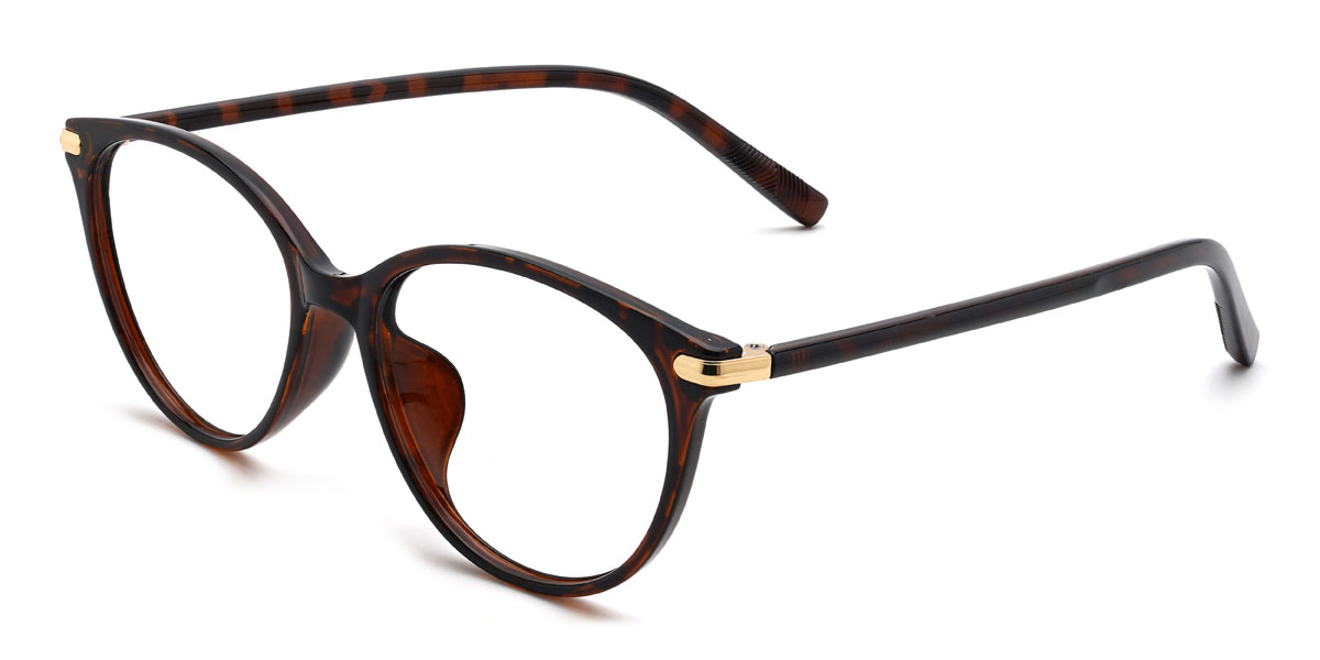 Tortoiseshell Demir Glasses - Oval Glasses