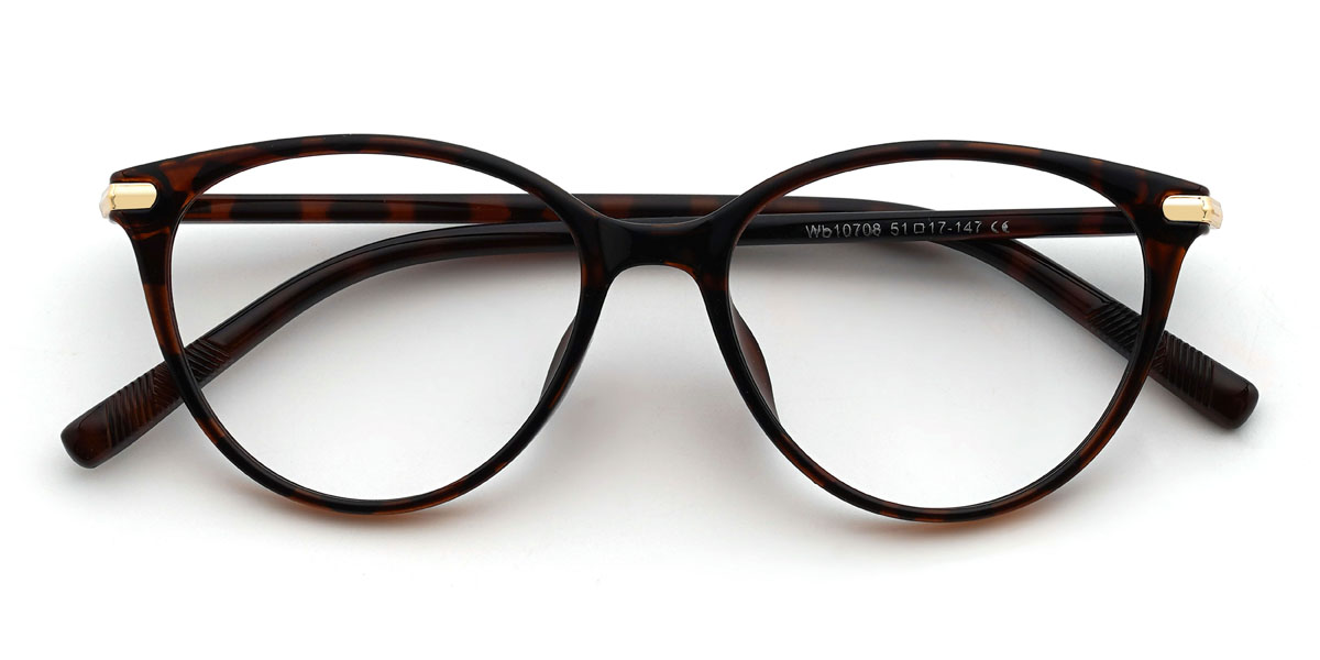 Tortoiseshell Demir Glasses - Oval Glasses