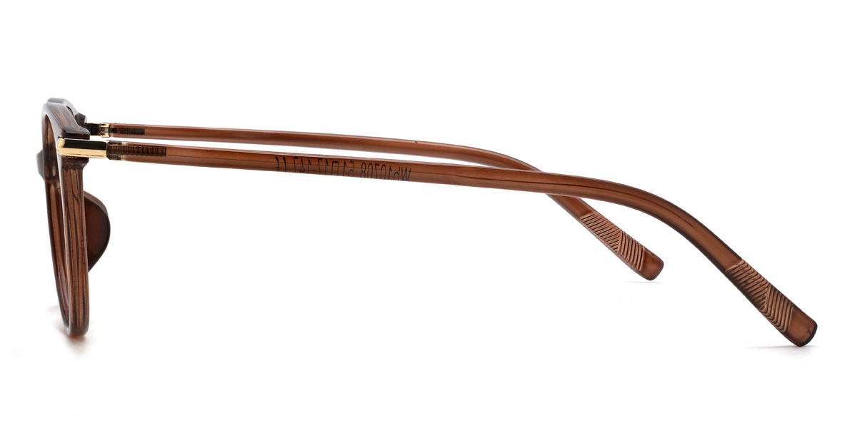 Brown Demir Glasses - Oval Glasses