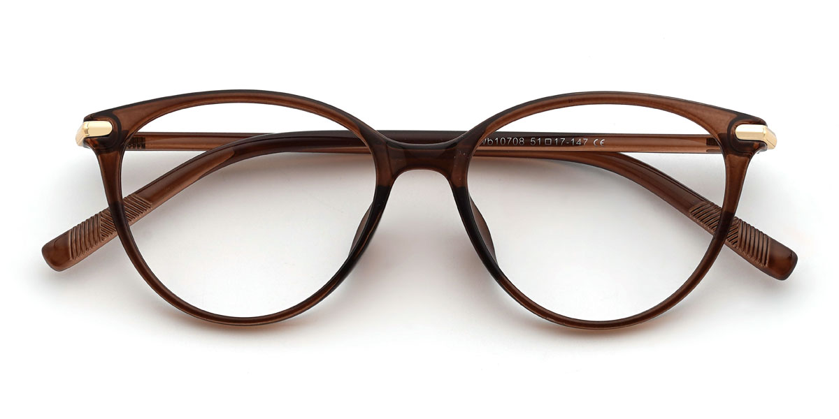 Brown Demir Glasses - Oval Glasses