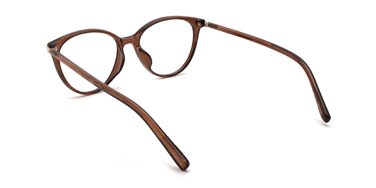 Brown Demir Glasses - Oval Glasses