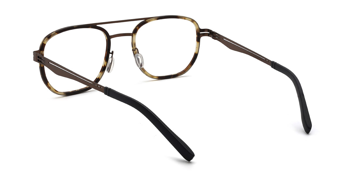 Ivory Tortoiseshell Nainika Glasses - Aviator Glasses