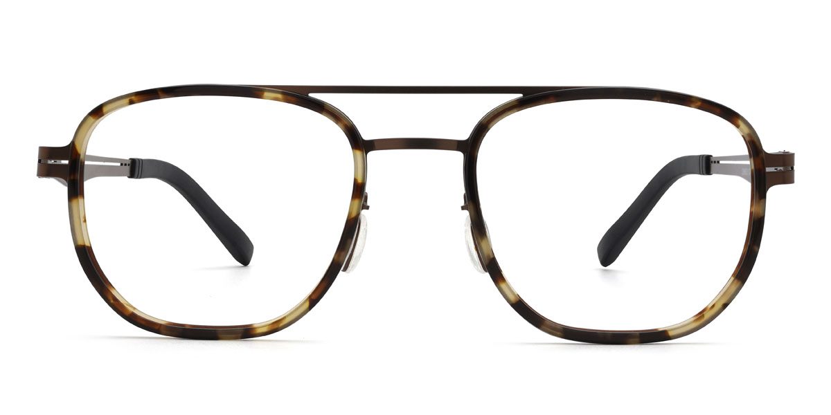 Ivory Tortoiseshell Nainika - Aviator Glasses