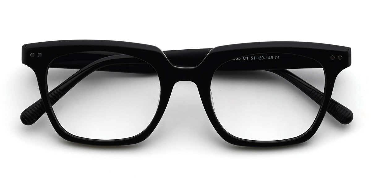 Schwarz Zemirah Brille - Rectangle Glasses