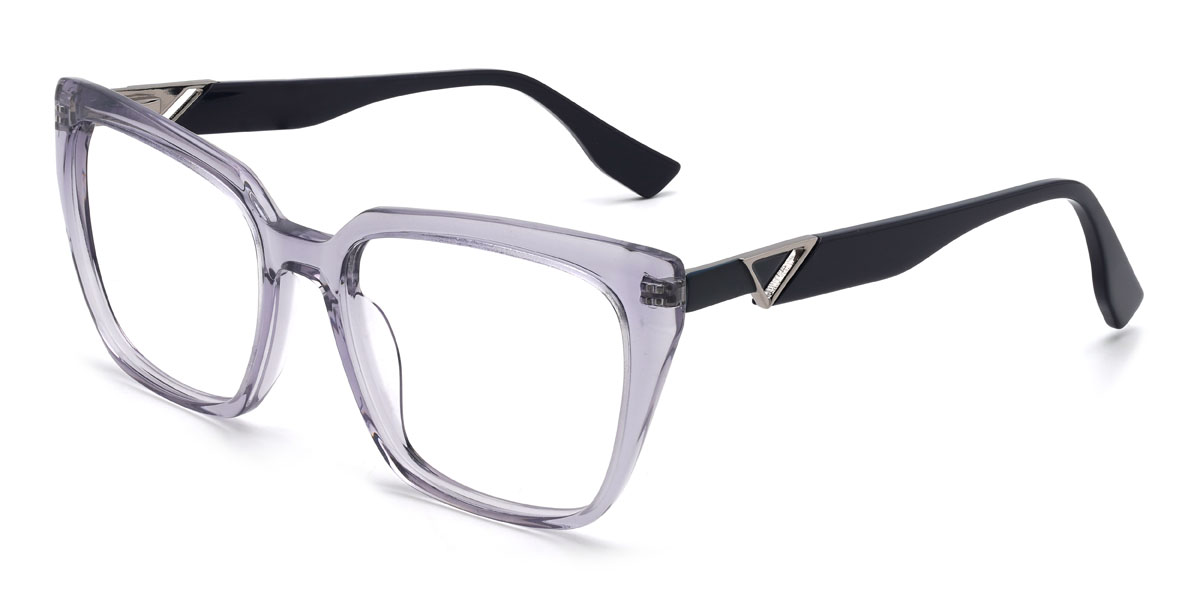 Clair Gris Chesney Lunettes - Rectangle Glasses