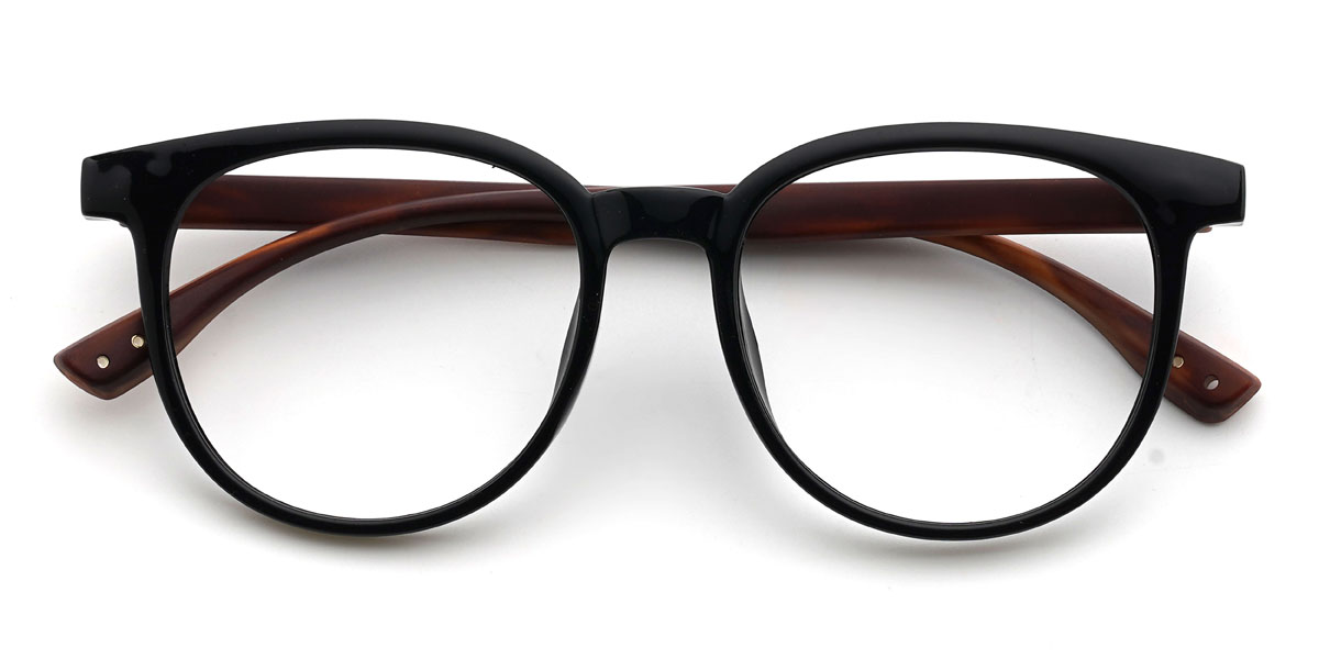 Black Lacey Glasses - Square Glasses