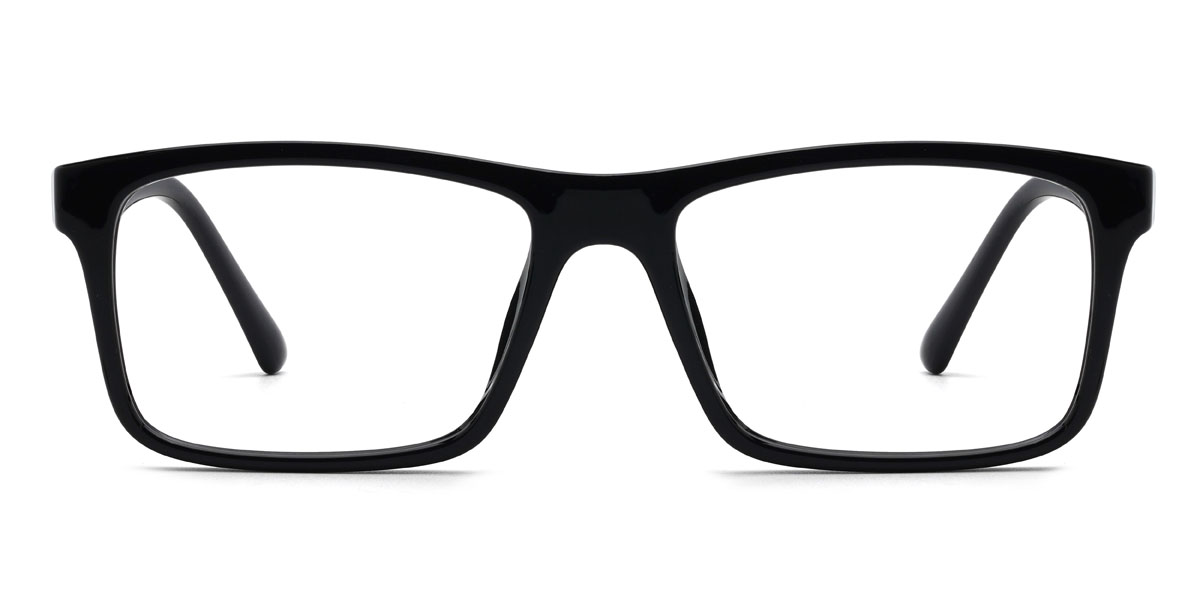 Čierny Odyssey - Rectangle Glasses