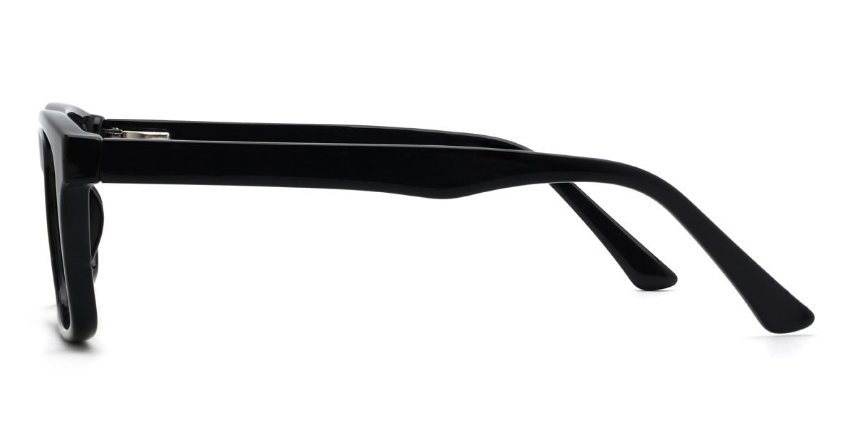 Preto Odyssey Óculos - Rectangle Glasses