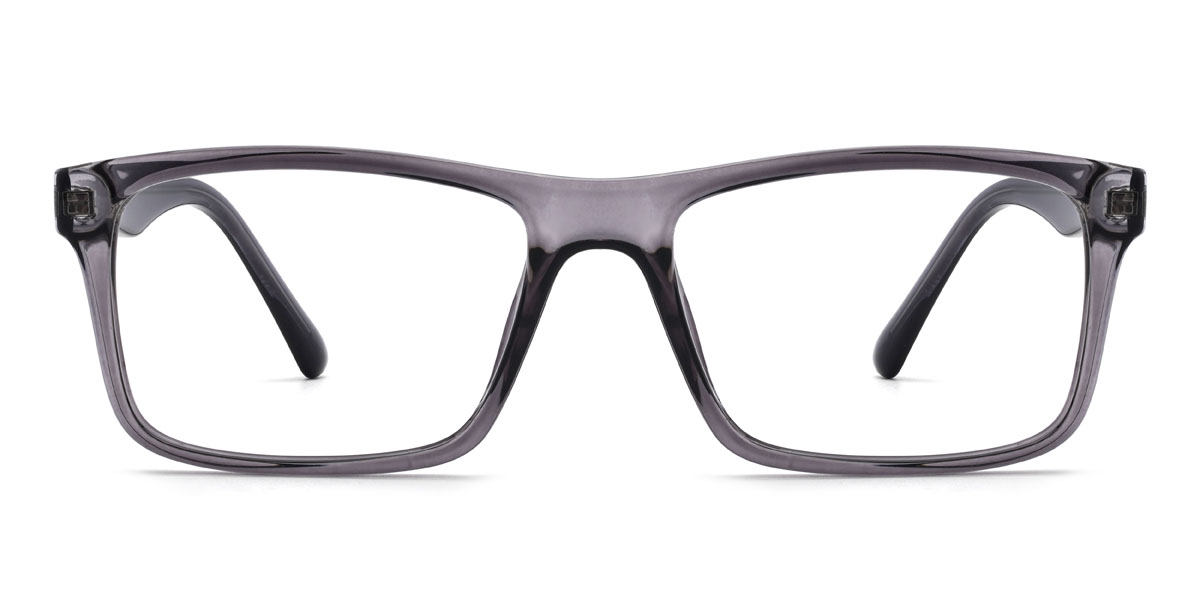 Gris Odyssey Lunettes - Rectangle Glasses