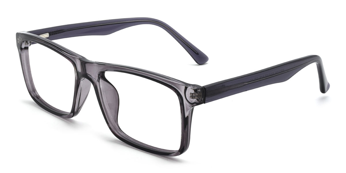Gris Odyssey Lunettes - Rectangle Glasses