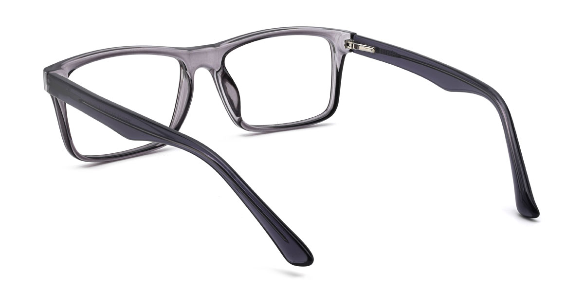 Gris Odyssey Lunettes - Rectangle Glasses