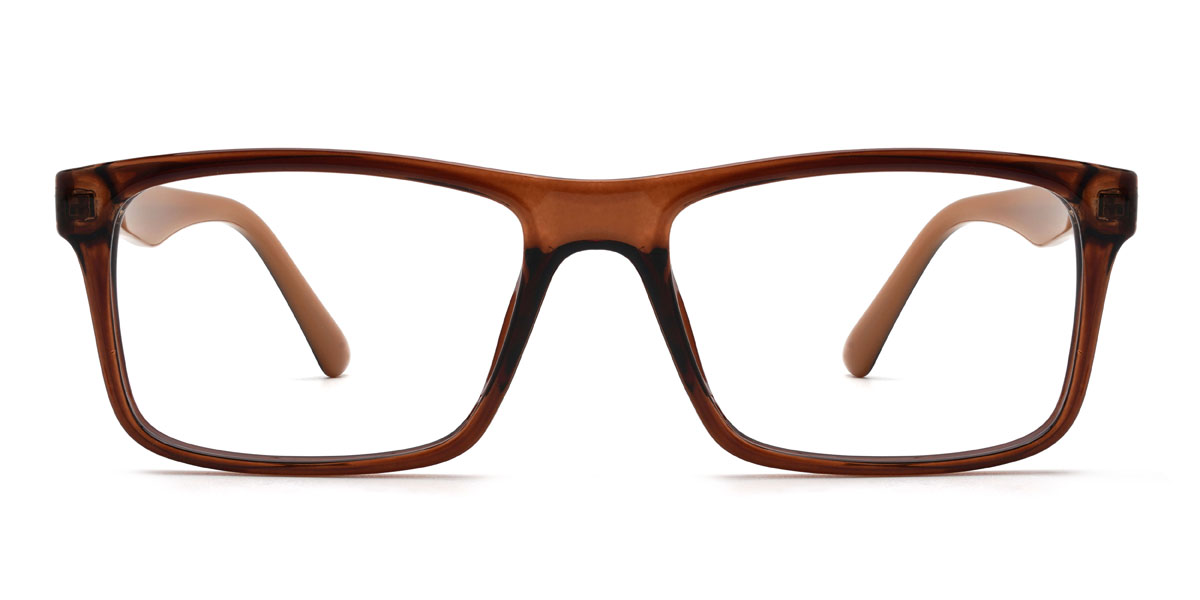 Brown Odyssey - Rectangle Glasses