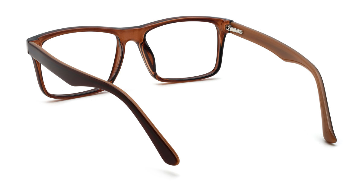 Brown Odyssey Glasses - Rectangle Glasses