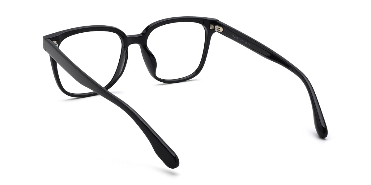Preto Adeola Óculos - Square Glasses