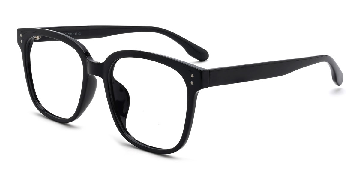 Preto Adeola Óculos - Square Glasses