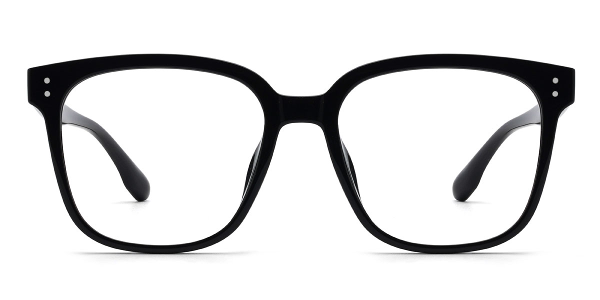 Čierny Adeola - Square Glasses