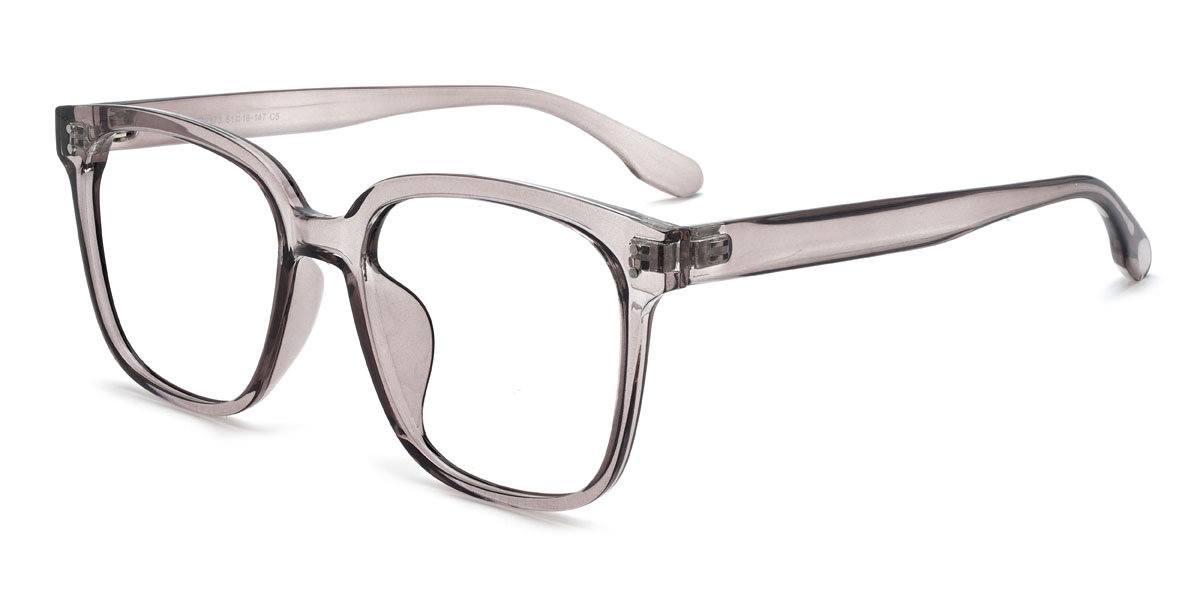 Clair Gris Adeola Lunettes - Square Glasses