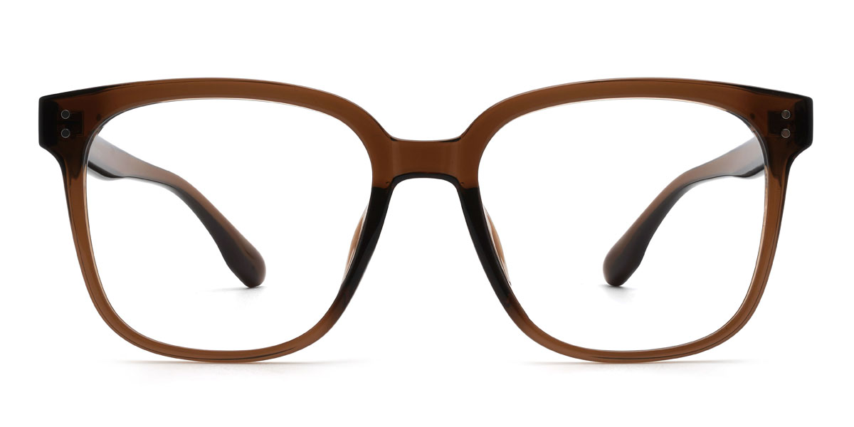 Brown Adeola - Square Glasses