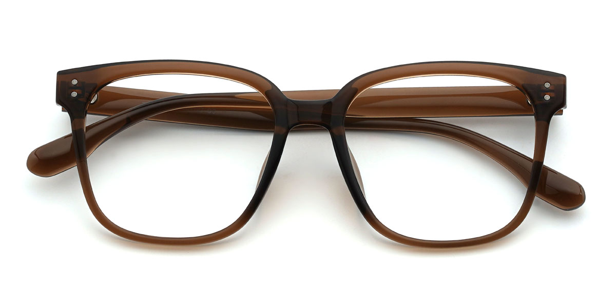 Brown Adeola Glasses - Square Glasses