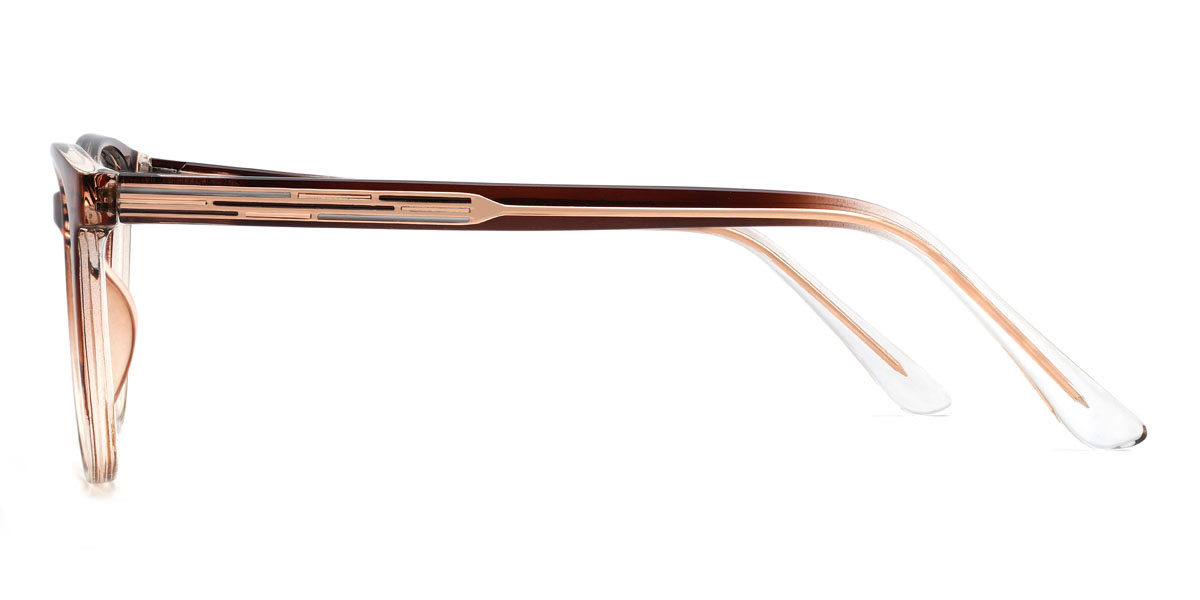 Gradiente Marrom Giulietta Óculos - Oval Glasses