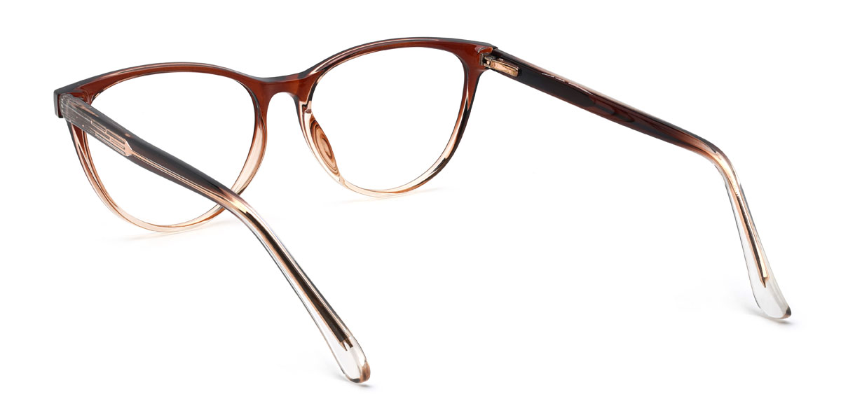 Gradiente Marrom Giulietta Óculos - Oval Glasses
