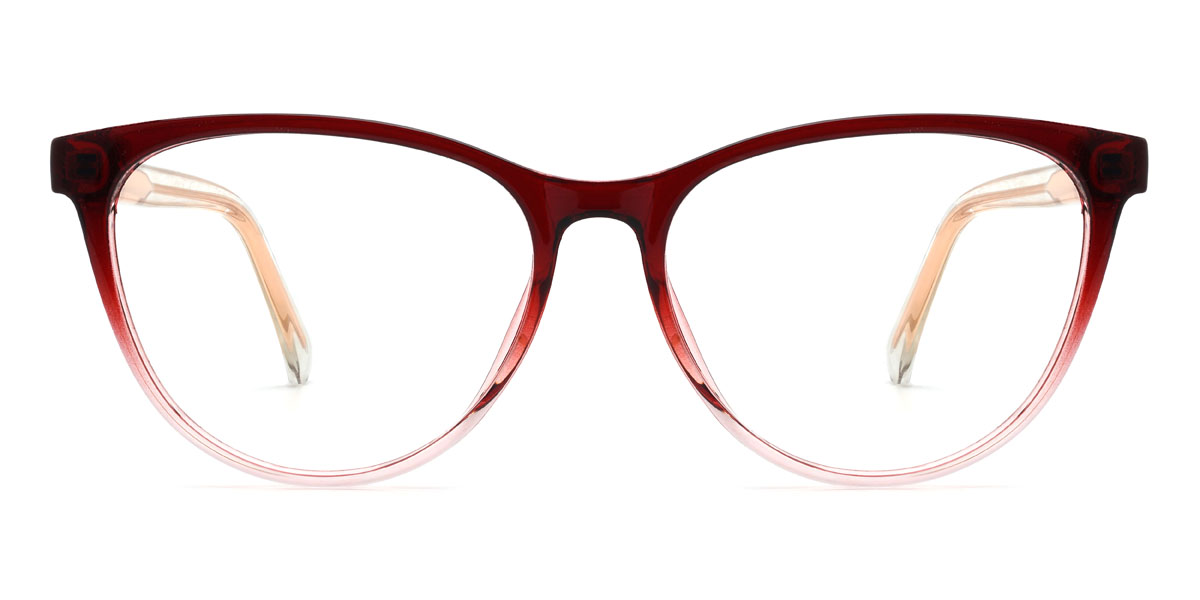 Dégradé Rouge Giulietta Lunettes - Oval Glasses