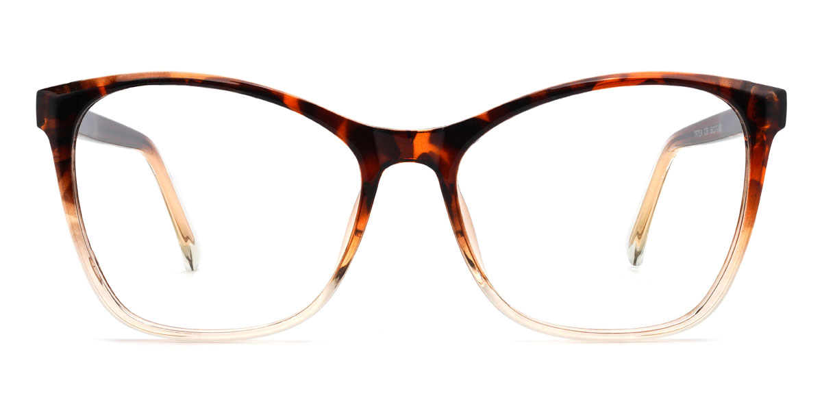 Korytnačka hnedá Ronny - Square Glasses