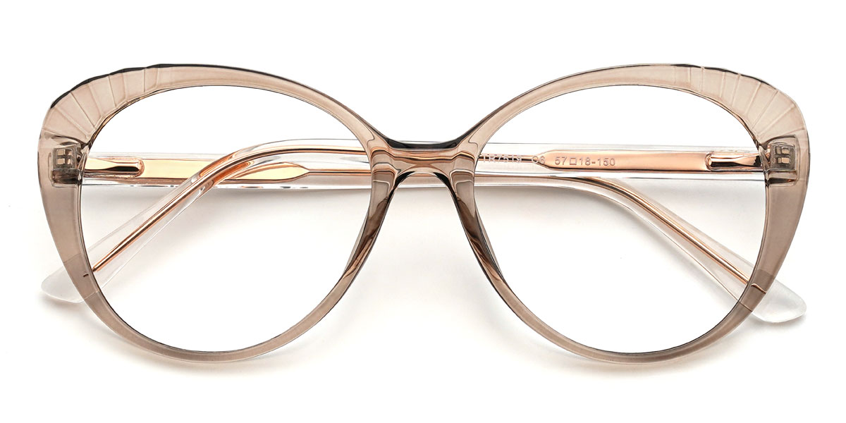 Szürke Ilona Szemüveg - Oval Glasses
