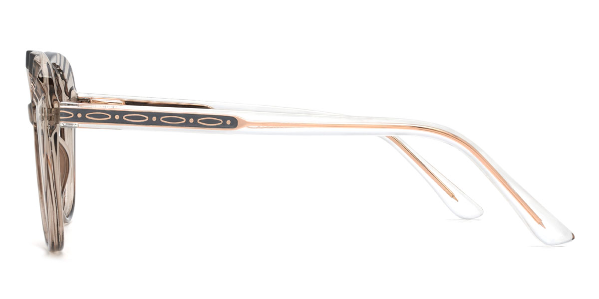 Szürke Ilona Szemüveg - Oval Glasses
