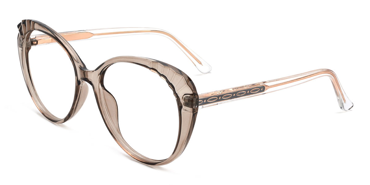 Szürke Ilona Szemüveg - Oval Glasses