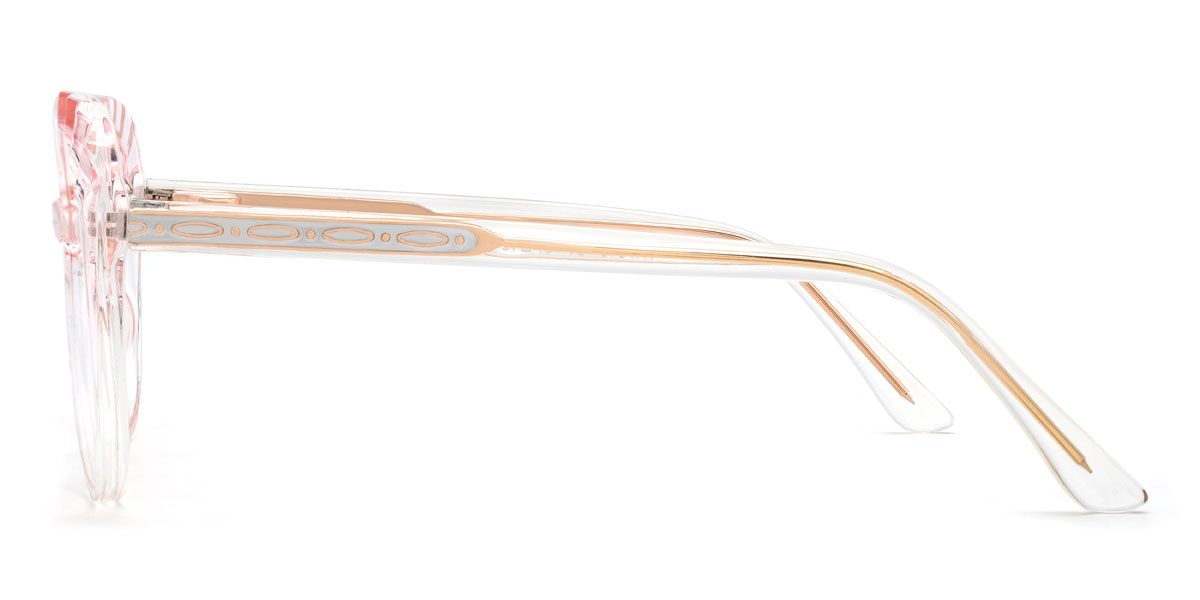 Dégradé Clair Rose Ilona Lunettes - Oval Glasses