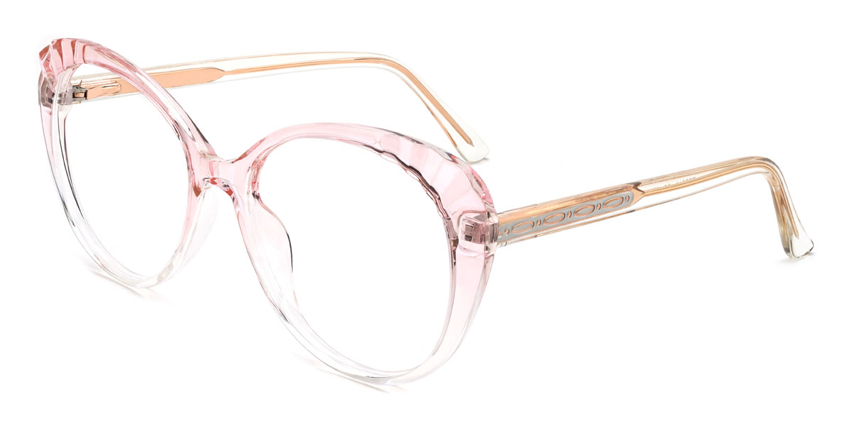 Dégradé Clair Rose Ilona Lunettes - Oval Glasses