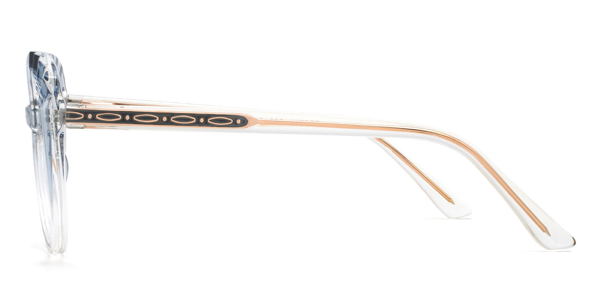 Dégradé Clair Bleu Ilona Lunettes - Oval Glasses