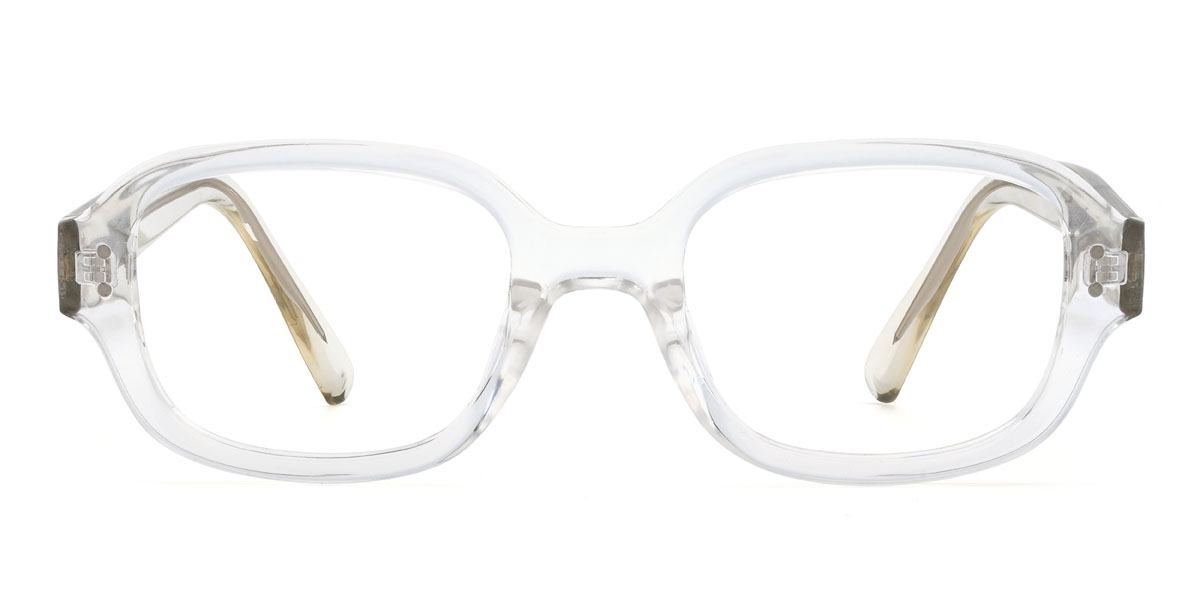 Clear Miklo - Rectangle Glasses