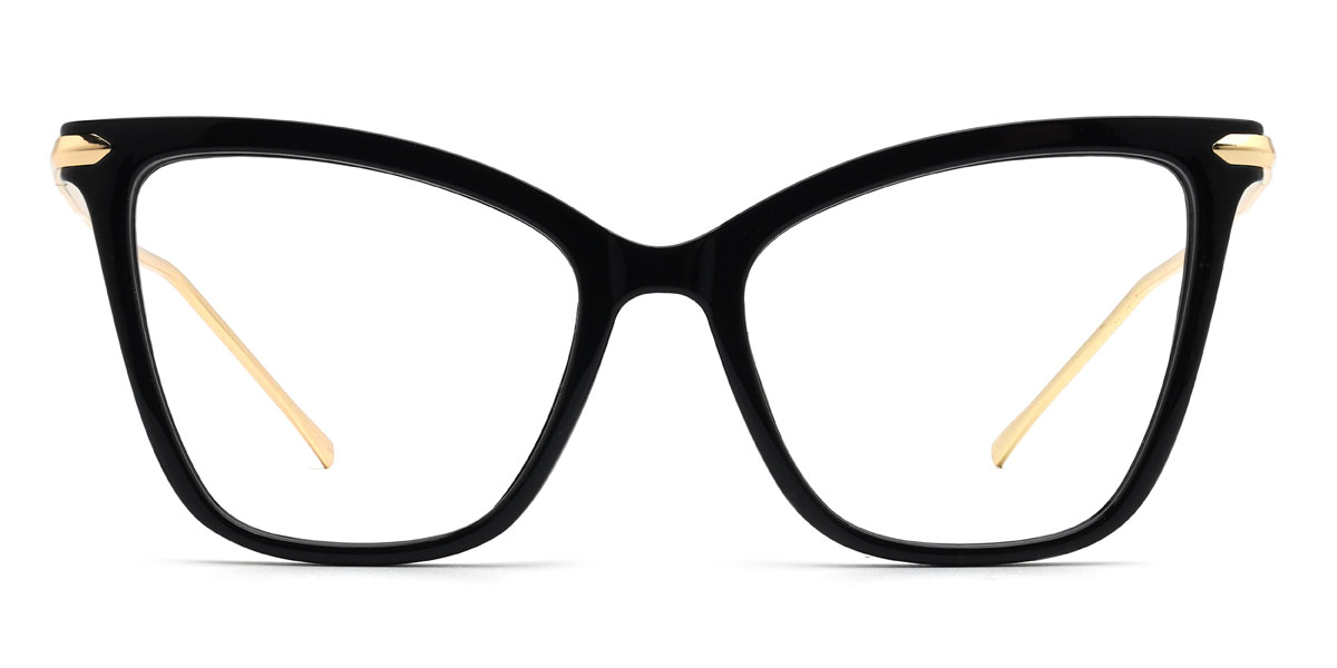 Schwarz Allura Brille - Cat Eye Glasses