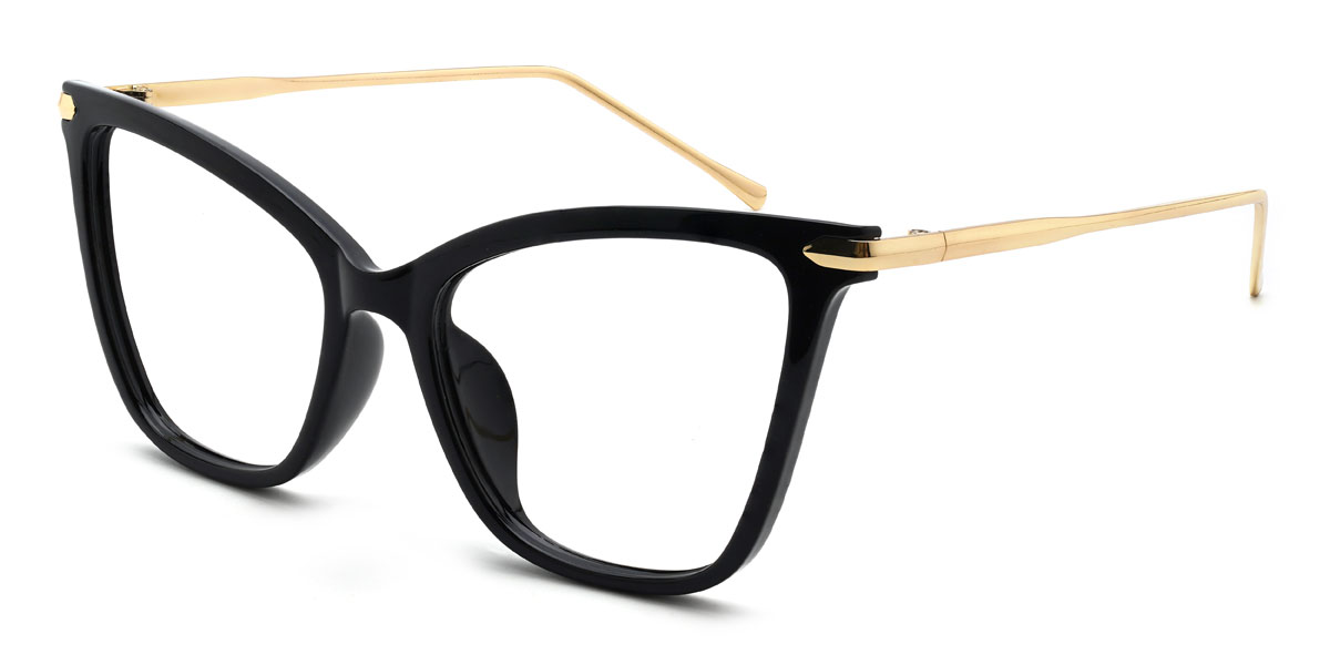 Schwarz Allura Brille - Cat Eye Glasses