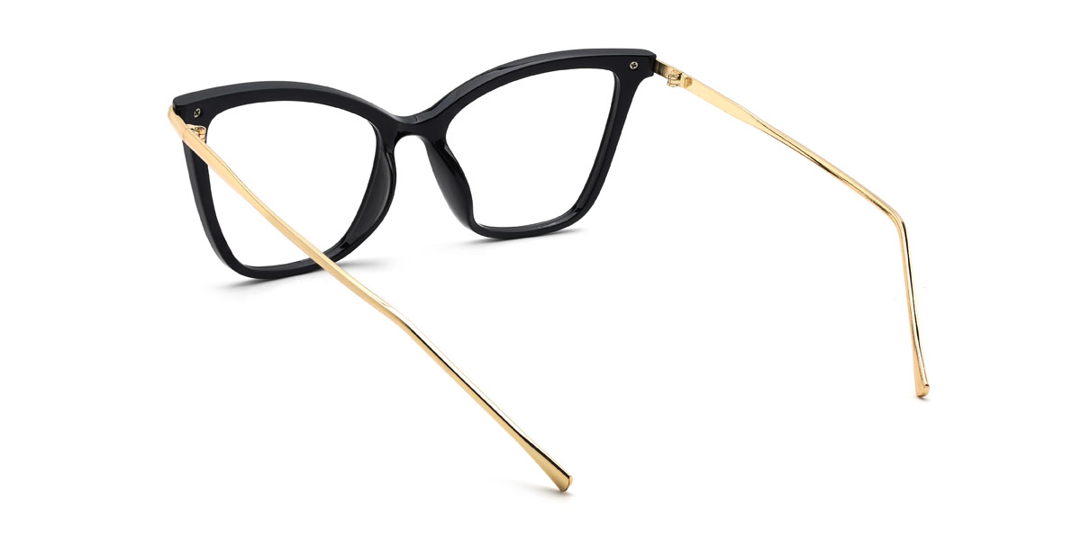 Schwarz Allura Brille - Cat Eye Glasses