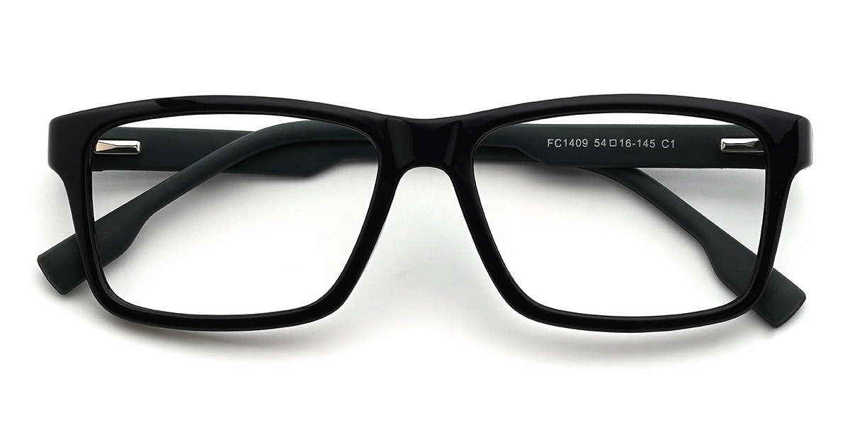 Schwarz Zosia Brille - Rectangle Glasses