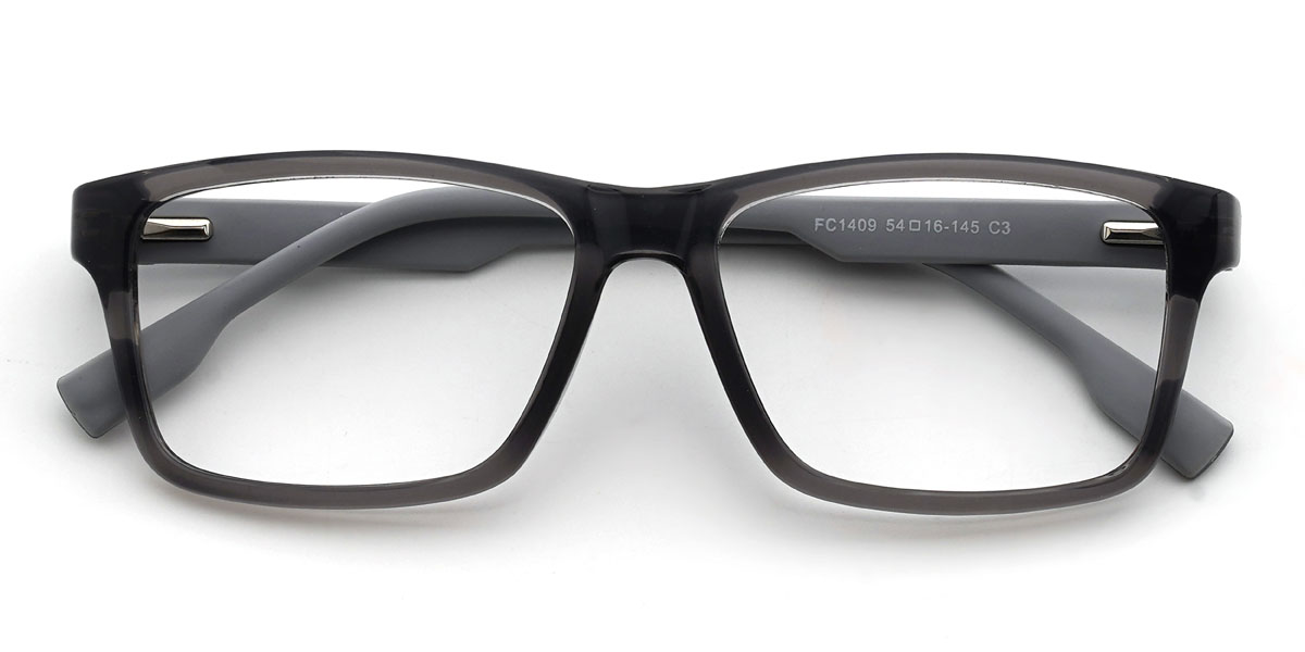 Grau Zosia Brille - Rectangle Glasses