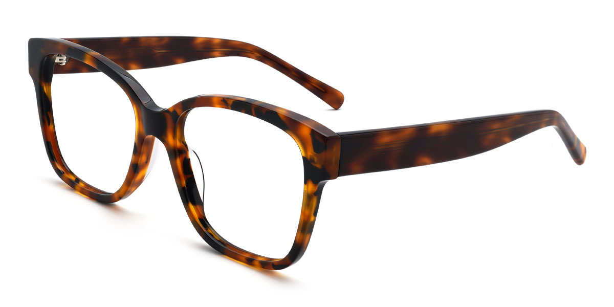 Schildpatt Solar Brille - Rectangle Glasses