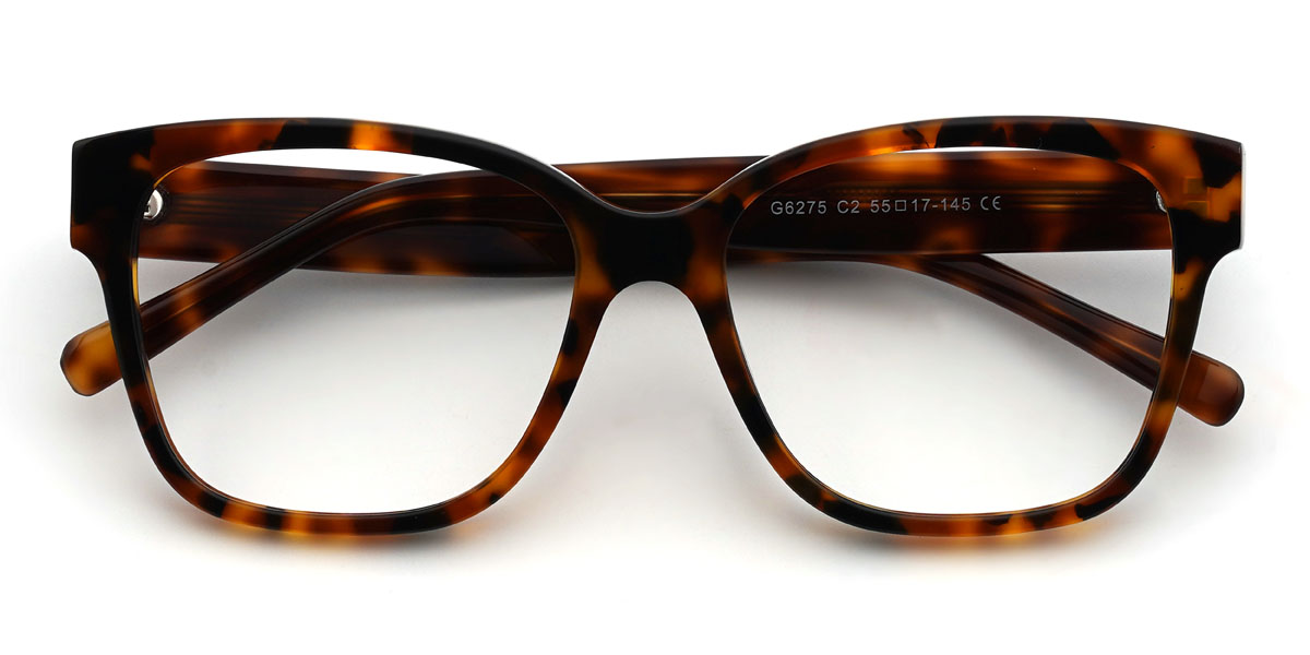 Schildpatt Solar Brille - Rectangle Glasses