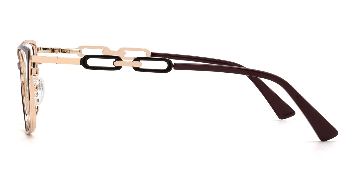 Braun Calan Brille - Rectangle Glasses