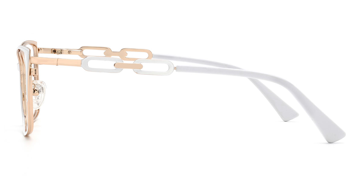 Weiß Calan Brille - Rectangle Glasses