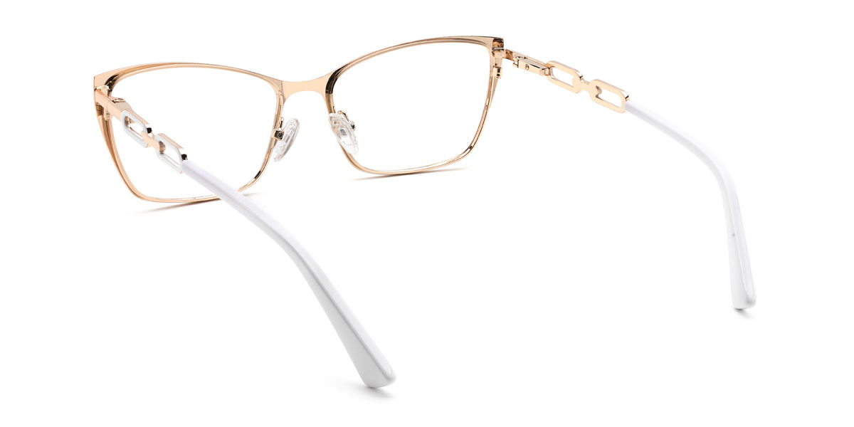 Weiß Calan Brille - Rectangle Glasses
