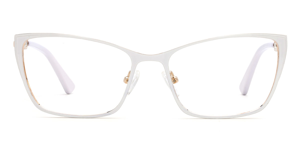 Weiß Calan Brille - Rectangle Glasses
