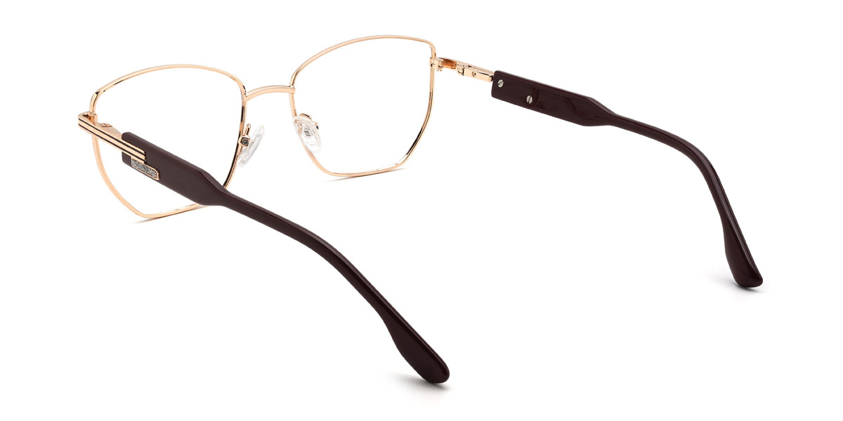 Braun Kyrian Brille - Rectangle Glasses