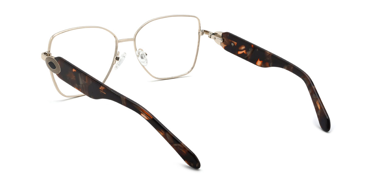 Grau Bassel Brille - Rectangle Glasses