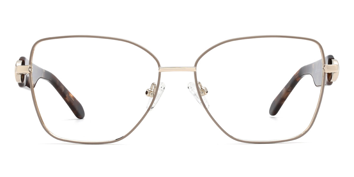 Grau Bassel Brille - Rectangle Glasses