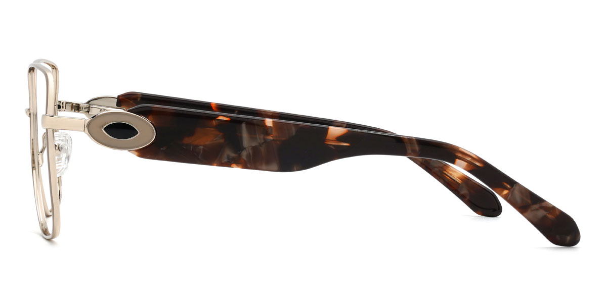 Grau Bassel Brille - Rectangle Glasses