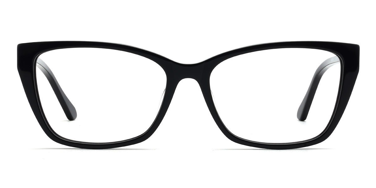 Schwarz Sadiq Brille - Rectangle Glasses